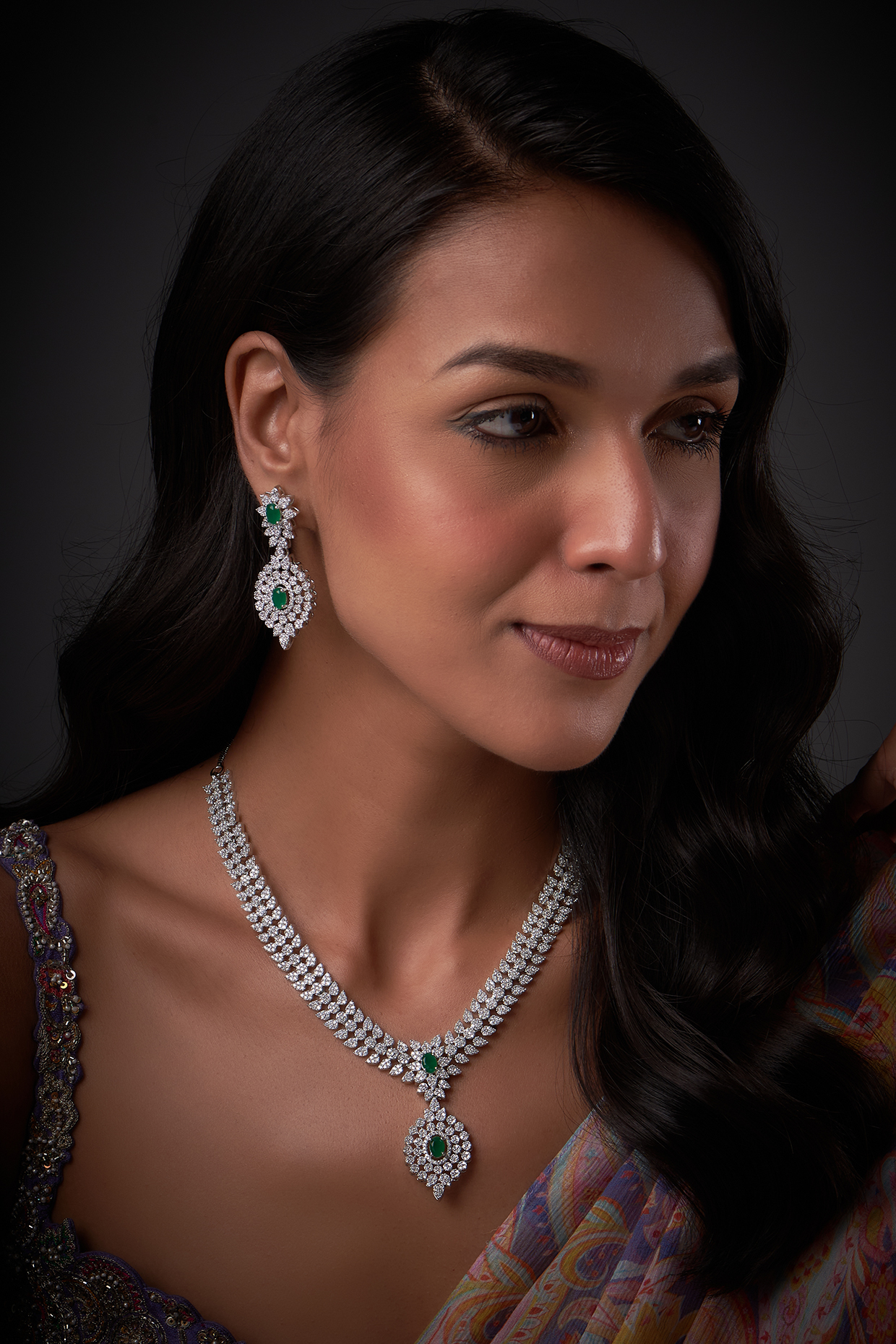 Green Tone Multi Gemstone Necklace, 35 Inches, Vermeil – Fortunoff Fine  Jewelry